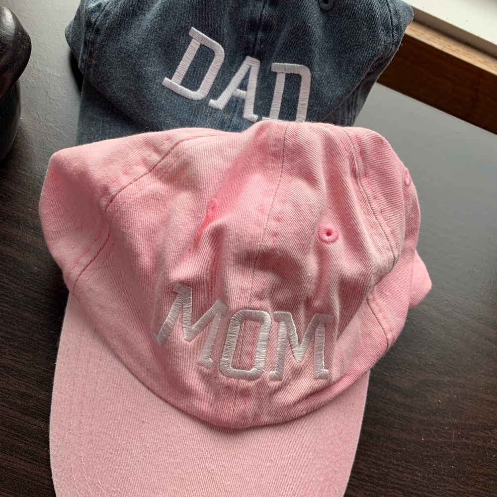 Mom and dad hats